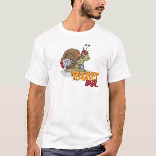 ロケットのかたつむり Tシャツ
