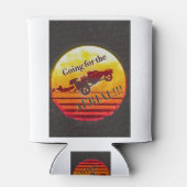 ロケットのカーリーグが空中飛行 缶クーラー (裏面)