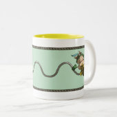 ロケットのグラブのマグ ツートーンマグカップ (正面右)