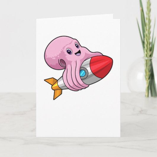 ロケットのタコ カード (正面)