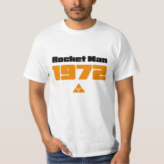 ロケットの人の1972年のTシャツ Tシャツ