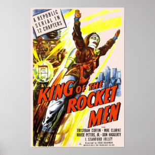 ロケットの人ポスターの王 ポスター