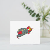 ロケットの付いた蛇 ポストカード (スタンド正面)