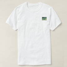 ロケットの夢 - 胸のプリントTシャツ