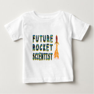 ロケットの未来の科学者 ベビーTシャツ