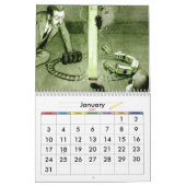 ロケットの本の子供のカレンダー カレンダー (1月 2027)