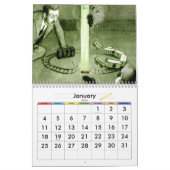 ロケットの本の子供のカレンダー カレンダー (1月 2026)