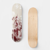 ロケットの男の子のデッキ スケートボード (正面)
