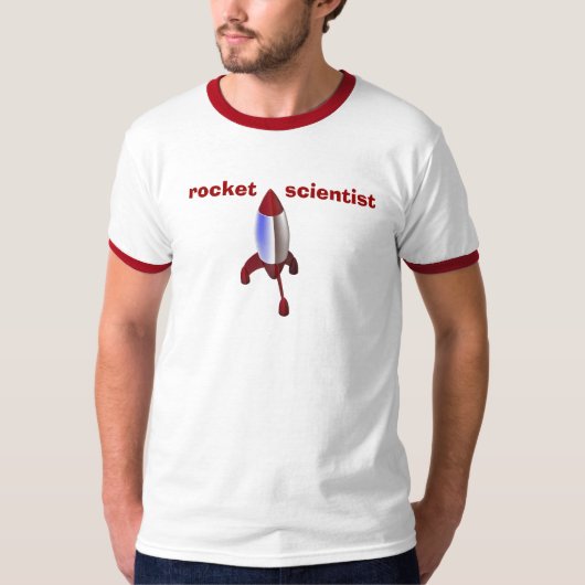 ロケットの科学者 Tシャツ (正面)