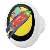 ロケットの船のカスタムな陶磁器のノブ セラミックノブ (右)