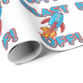 ロケットの船を発破を掛けて下さい ラッピングペーパー (ロールコーナー)