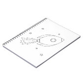 ロケットの船 ノートブック (左側)