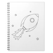 ロケットの船 ノートブック (正面)