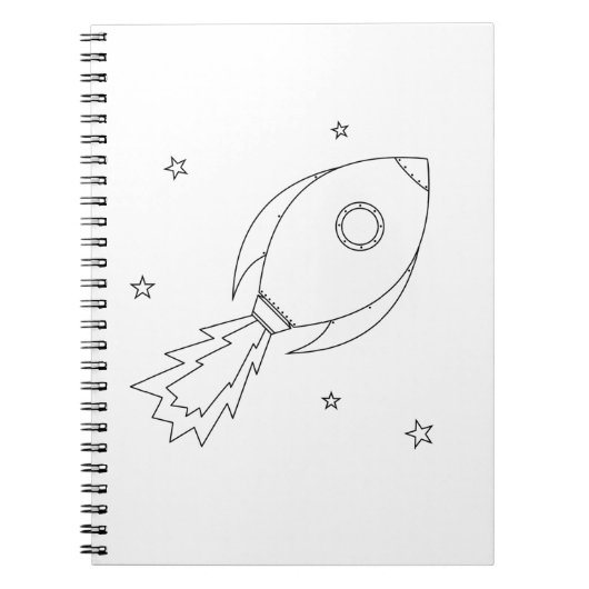 ロケットの船 ノートブック (正面)