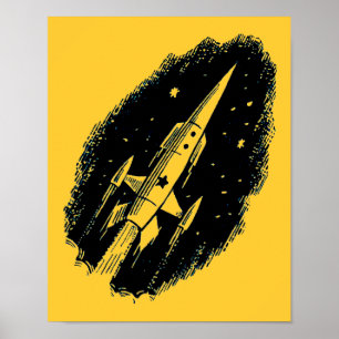 ロケットの船X-11ポスター ポスター