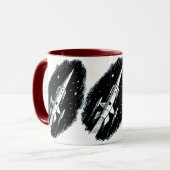 ロケットの船X-11 マグカップ (正面左)