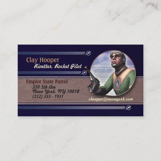 ロケットの試験#5名刺 名刺 (正面)