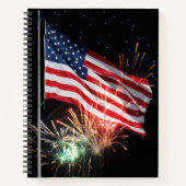 ロケットの赤い輝き ノートブック (正面)