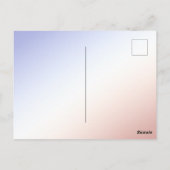 ロケットの赤い輝き ポストカード (裏面)