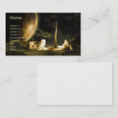 ロケットの進水の規則的な名刺のテンプレート 名刺 (正面/裏面)