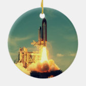 ロケットの進水 セラミックオーナメント (裏面)
