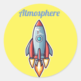 ロケットは大気圏に向かう ラウンドシール