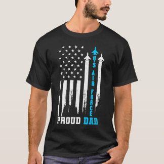 ロケットアメリカ国旗の父の日 Tシャツ