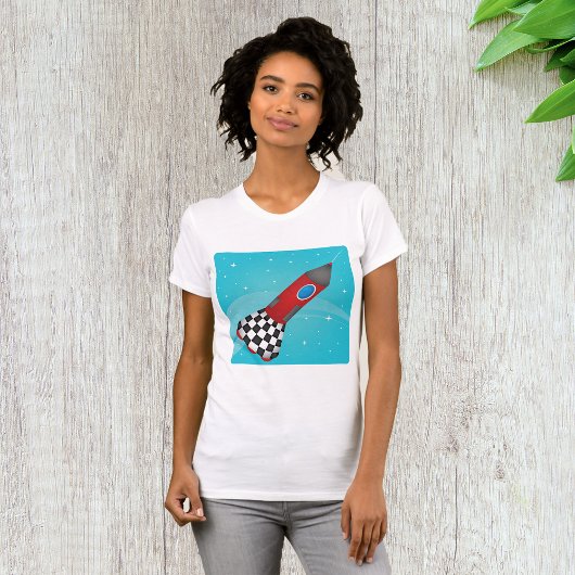 ロケットイン宇宙女子Tシャツ Tシャツ