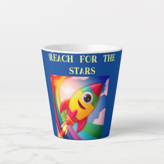 ロケットエレガントラテマグ カフェラテマグ (正面)