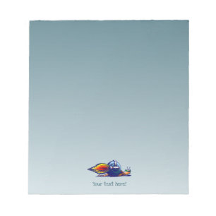 ロケットカタツムリ ノートパッド