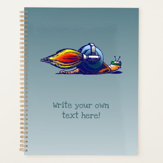 ロケットカタツムリ プランナー手帳 (正面)