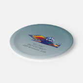 ロケットカタツムリ ペーパープレート (アングル)