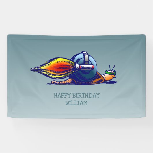 ロケットカタツムリ 横断幕 (横)