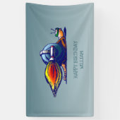 ロケットカタツムリ 横断幕 (縦)