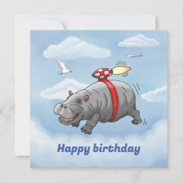 ロケットカバの誕生日 カード