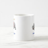 ロケットカバの誕生日 コーヒーマグカップ (中央)