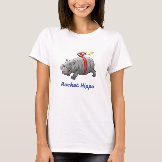 ロケットカバの誕生日 Tシャツ (正面)