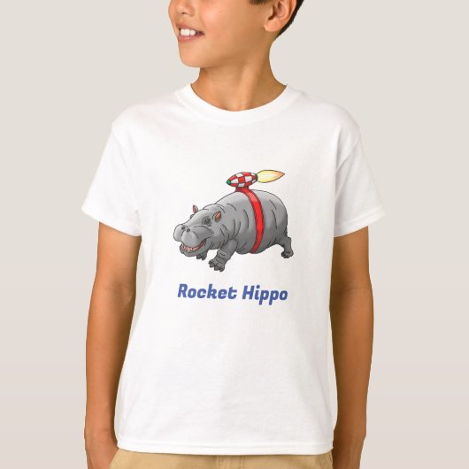 ロケットカバの誕生日 Tシャツ (正面)
