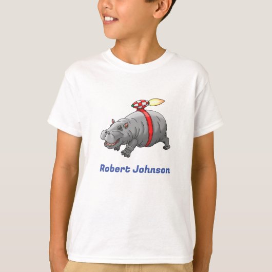 ロケットカバの誕生日 Tシャツ (正面)