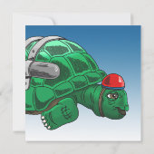 ロケットカメの誕生日 招待状 (裏面)