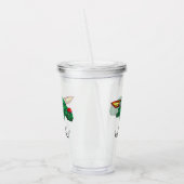 ロケットカメ アクリルタンブラー (左)