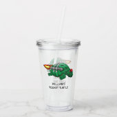 ロケットカメ アクリルタンブラー (裏面)