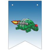 ロケットカメ バンティングフラッグ (第1の旗)