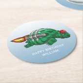 ロケットカメ ラウンドペーパーコースター (アングル)