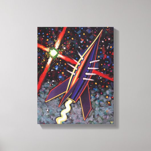 ロケットガイドスター キャンバスプリント (正面)