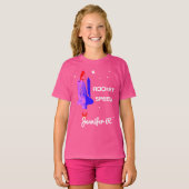 ロケットガール宇宙Tシャツ Tシャツ (正面フル)