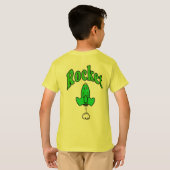 ロケットキッズロゴシャツ Tシャツ (裏面フル)