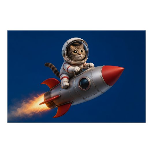 ロケットキティ ポスター (正面)