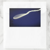 ロケットクラゲ 長方形シール (バッグ)