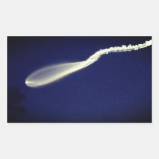 ロケットクラゲ 長方形シール